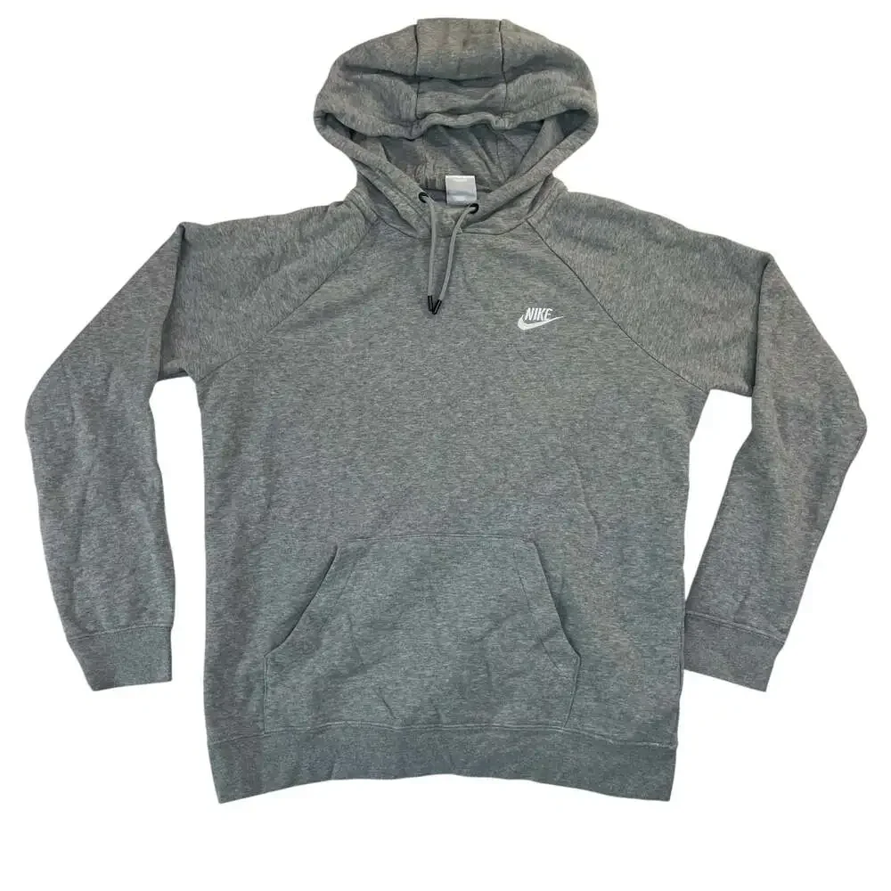 Nike Sportswear Club Fleece Pullover Hoodie Gray Men’s Large